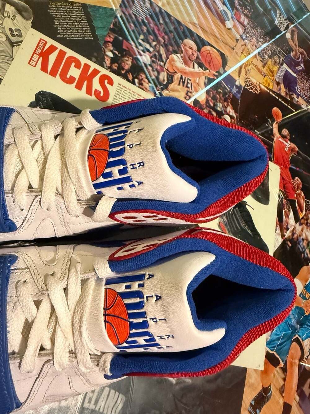 2003 Nike Air Alpha Force II Philly 76ers Charles Barkley Size 11.5 - Picture 8 of 8